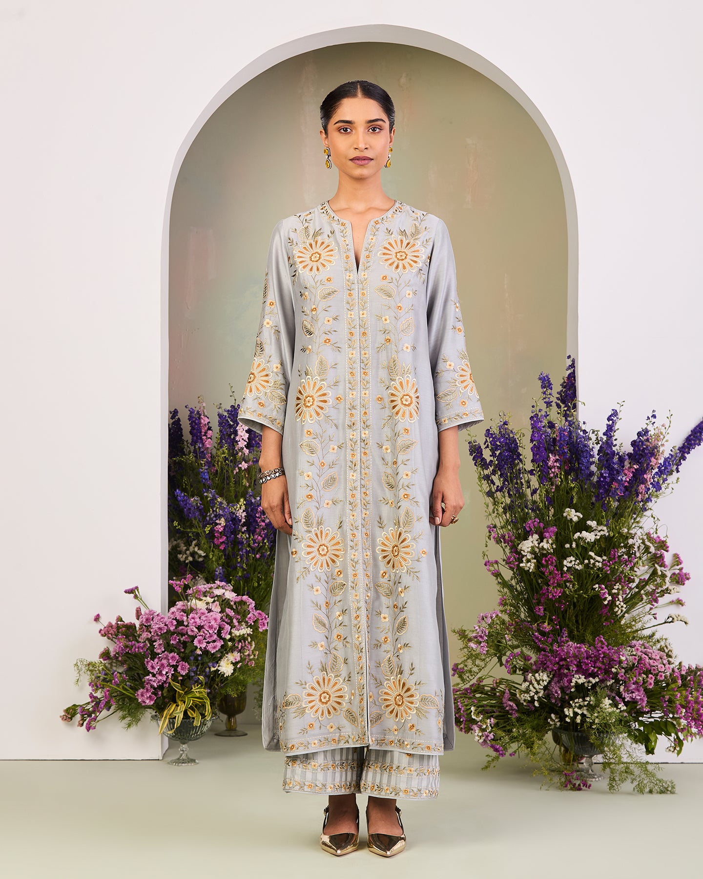 Azeena Long Kurta Set