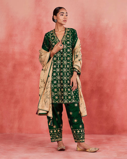 kamila short kurta set