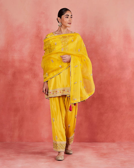 rashida short kurta set