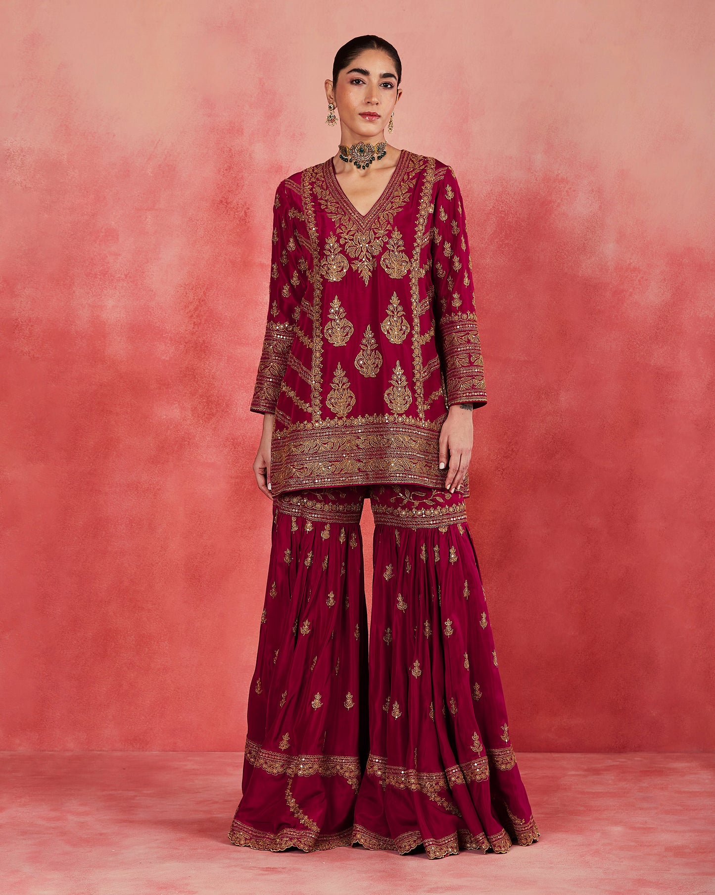 shahida gharara set