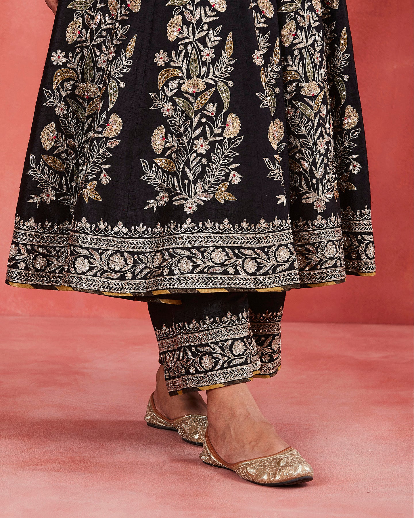 Baseema Long Anarkali Set