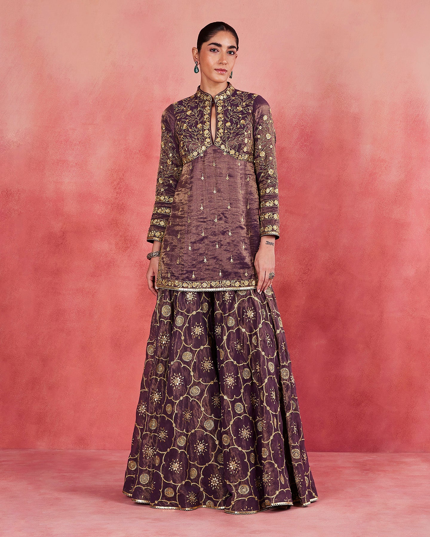 Adeela Sharara Set