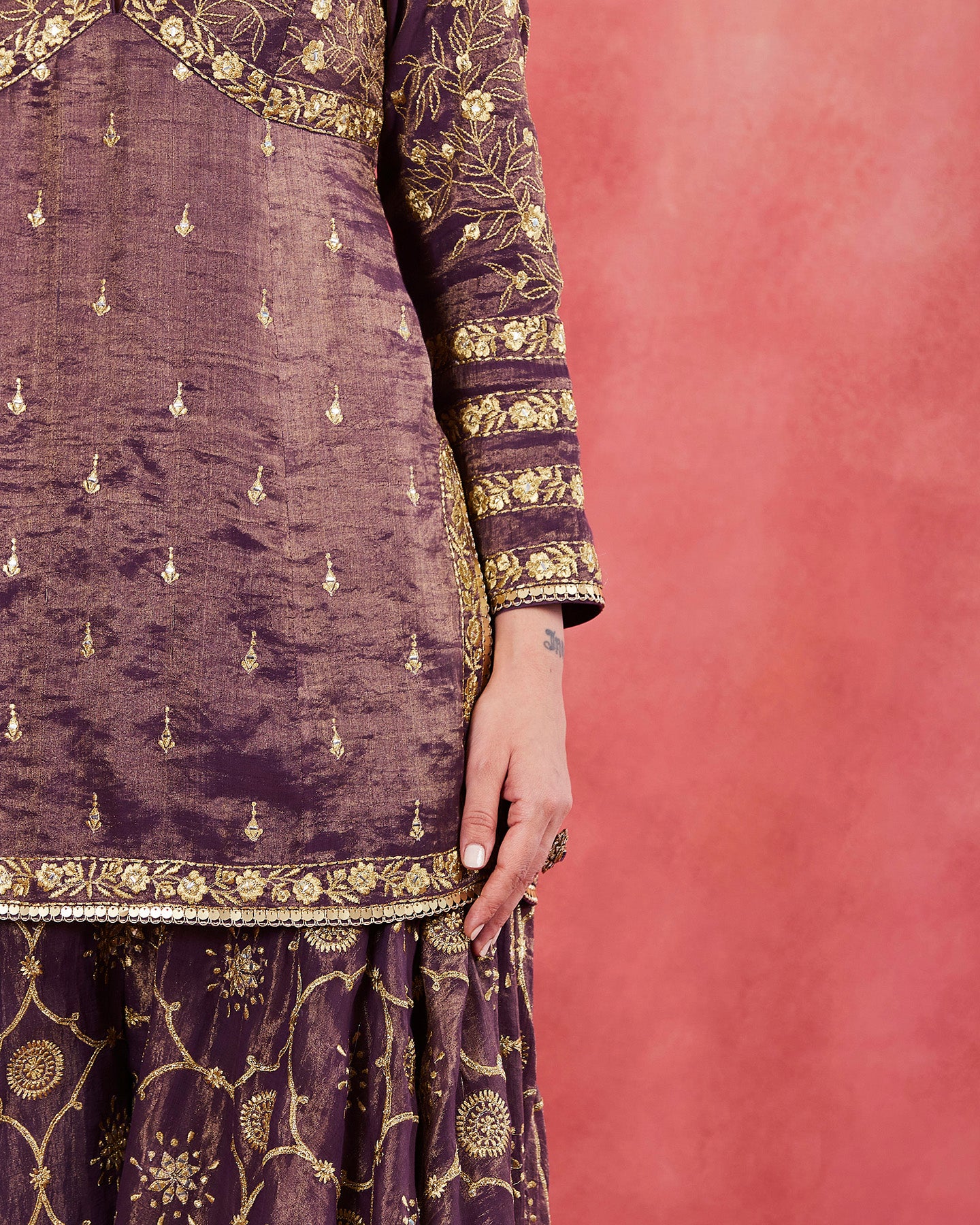Adeela Sharara Set