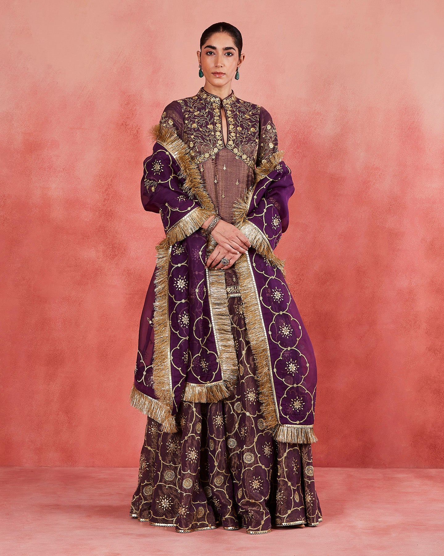 Adeela Sharara Set