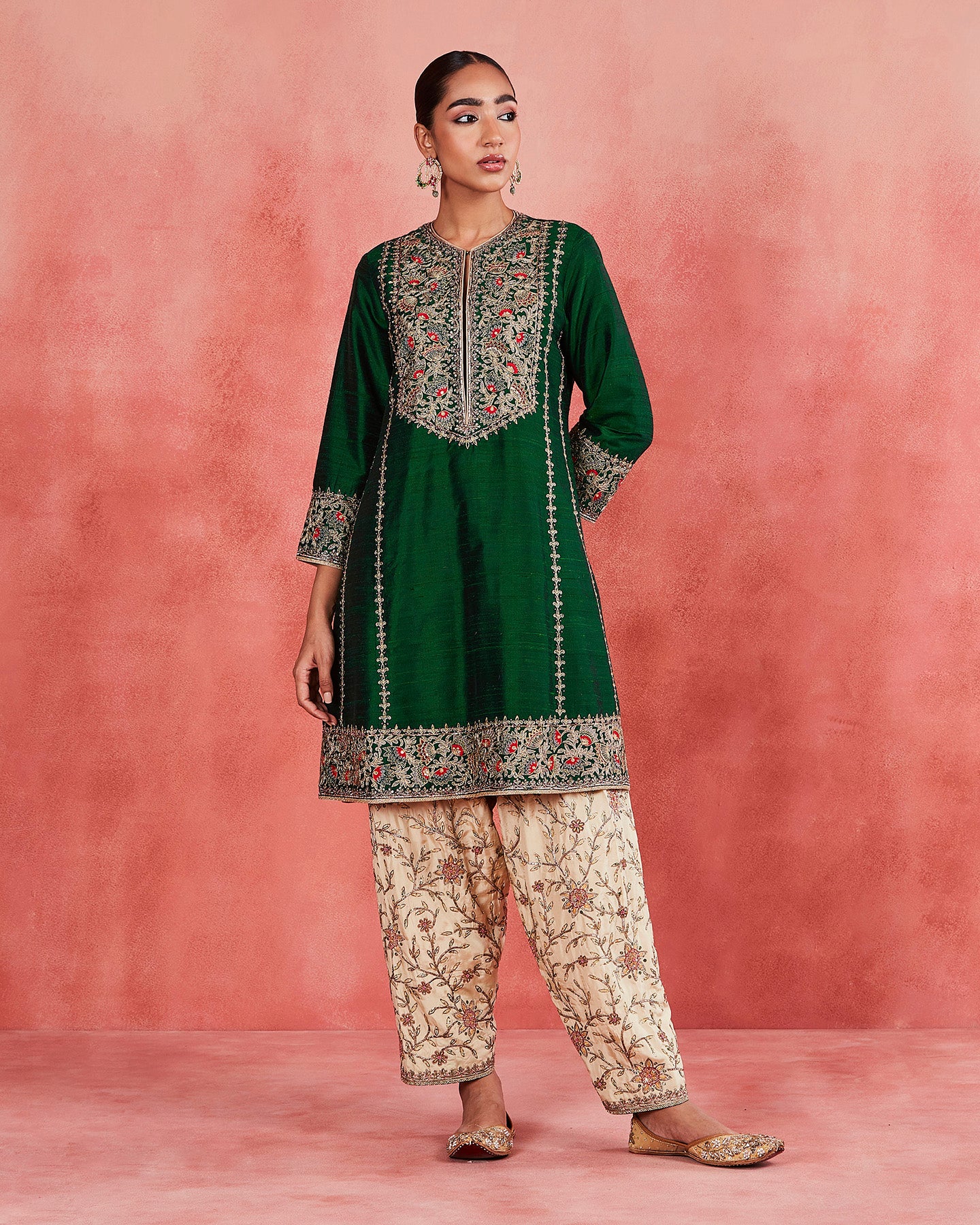Nusrat Short Kurta Set