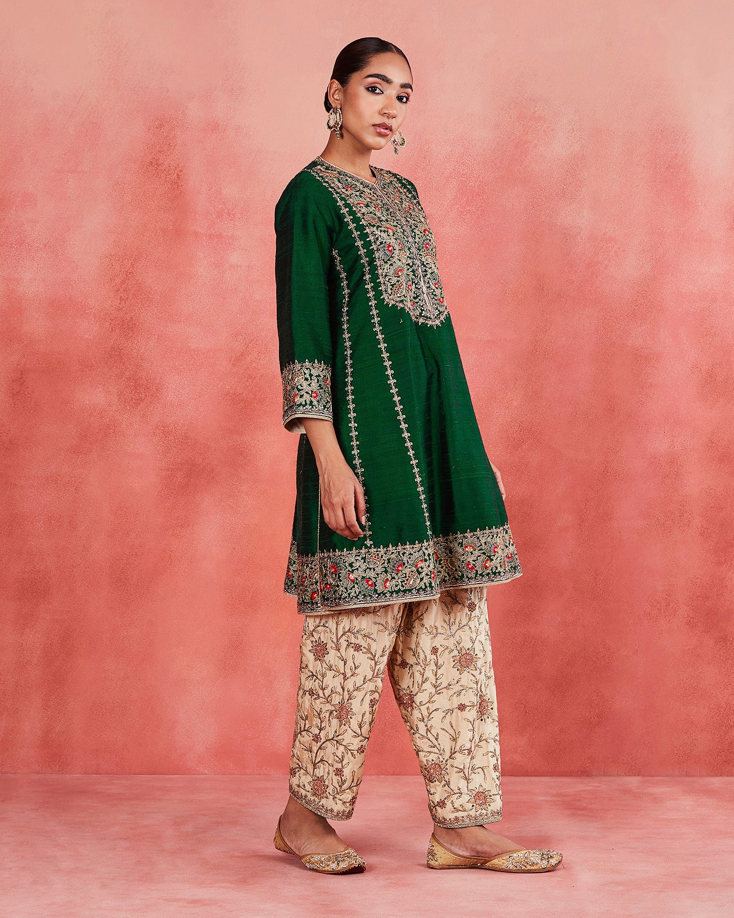 Nusrat Short Kurta Set