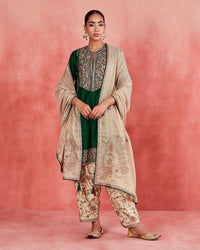 nusrat short kurta set