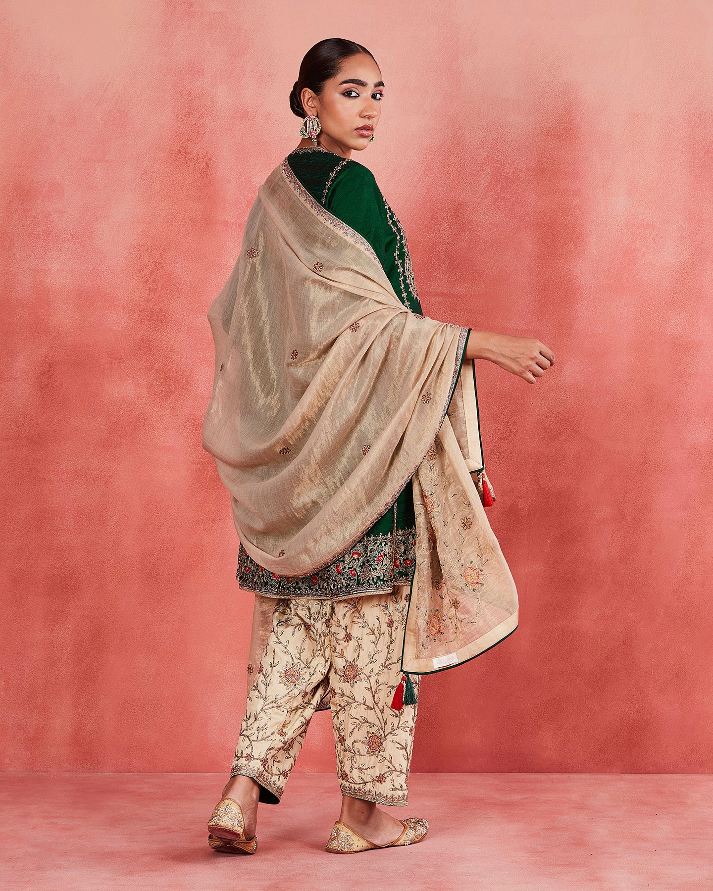 Nusrat Short Kurta Set
