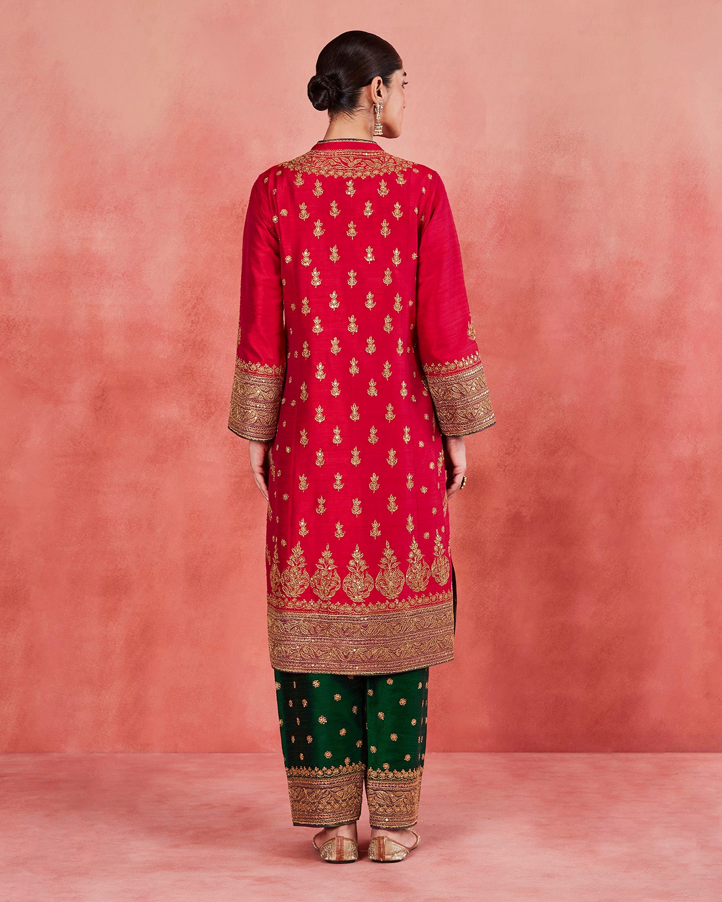 Latifa Long Kurta Set