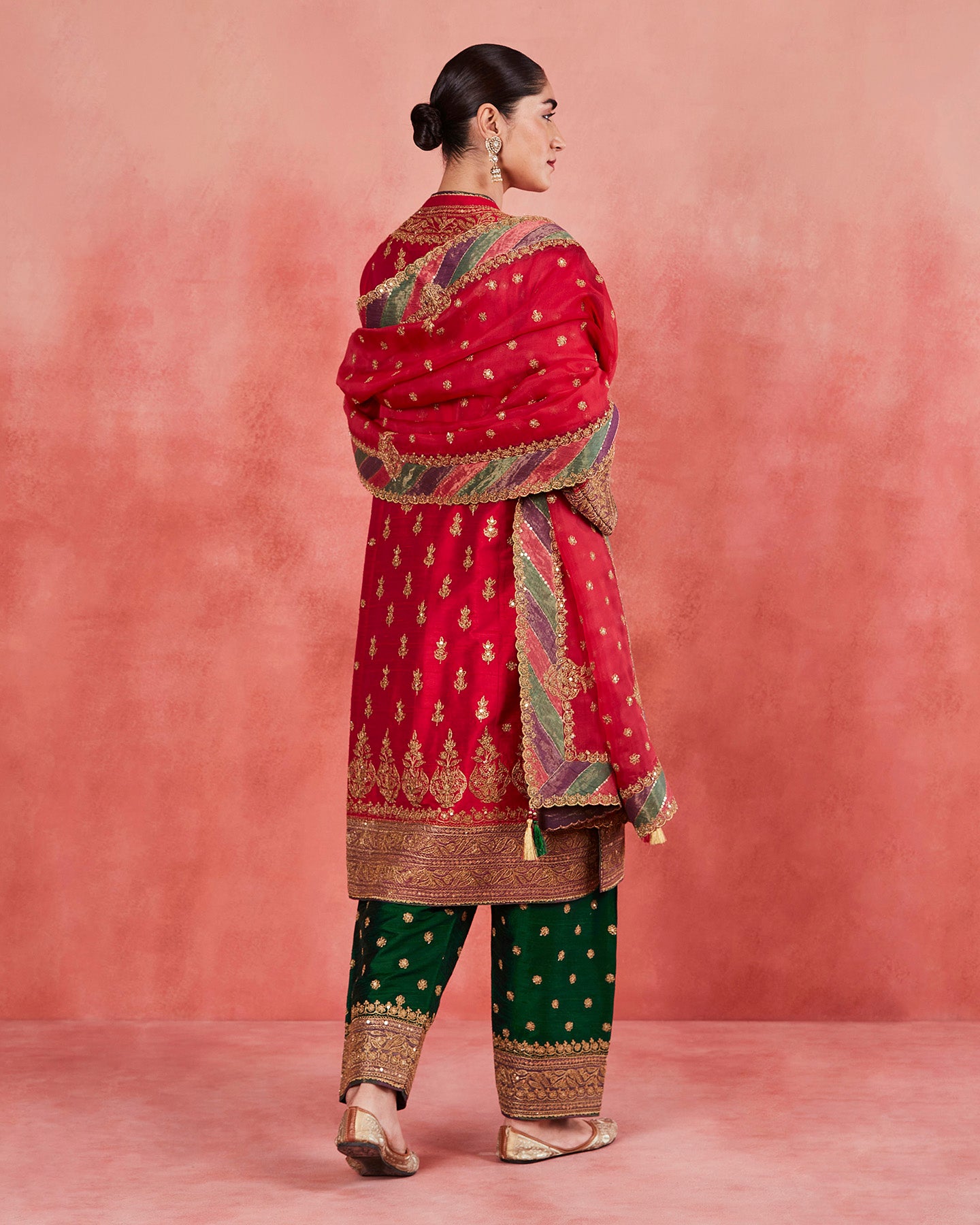 Latifa Long Kurta Set
