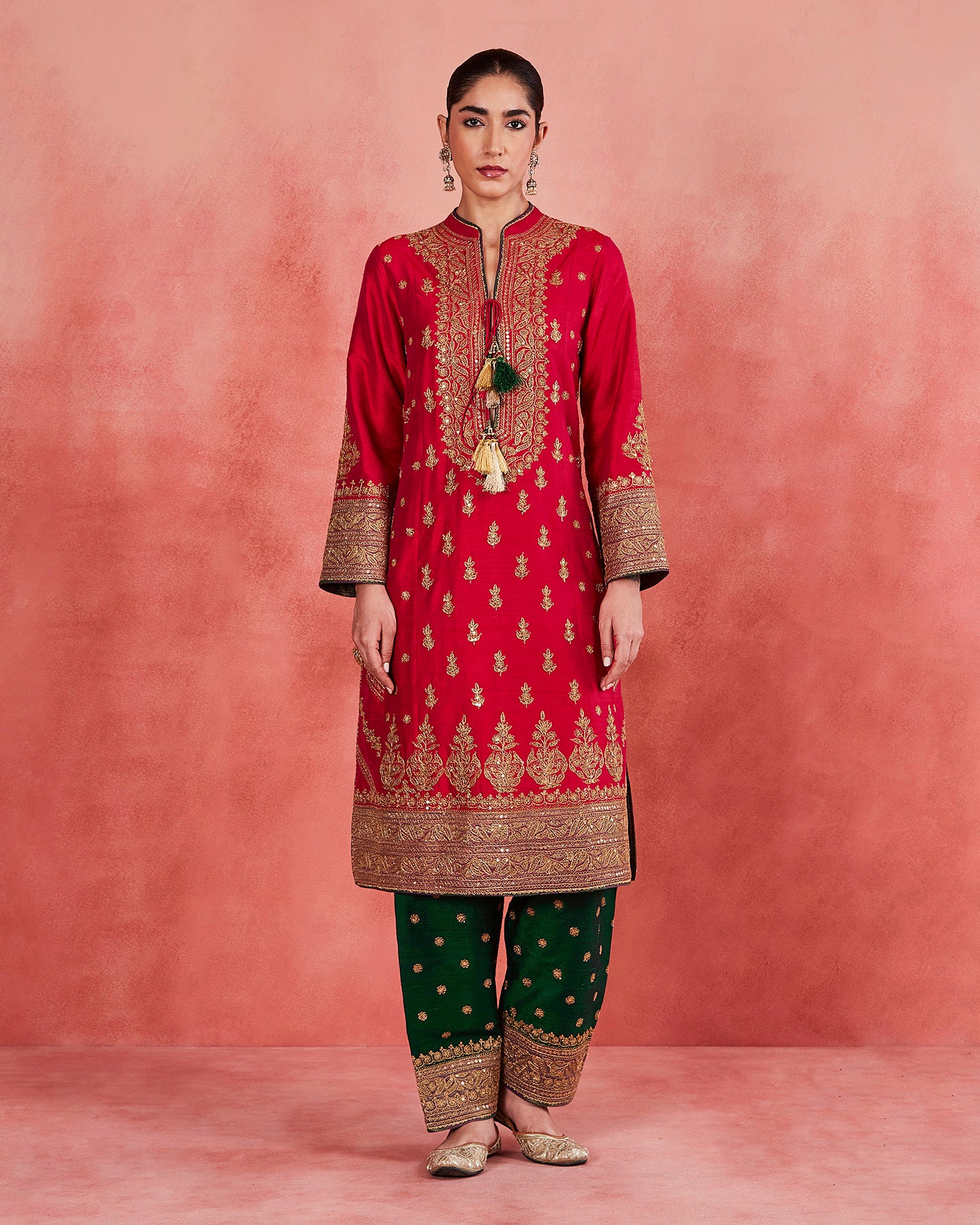 Latifa Long Kurta Set