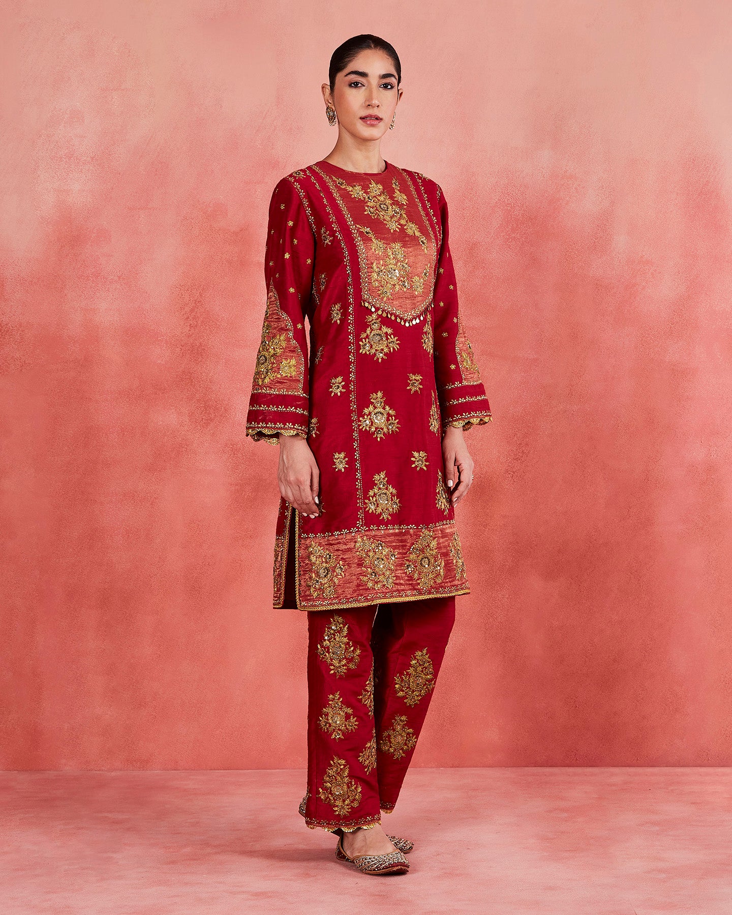 Najiya Short Kurta Set