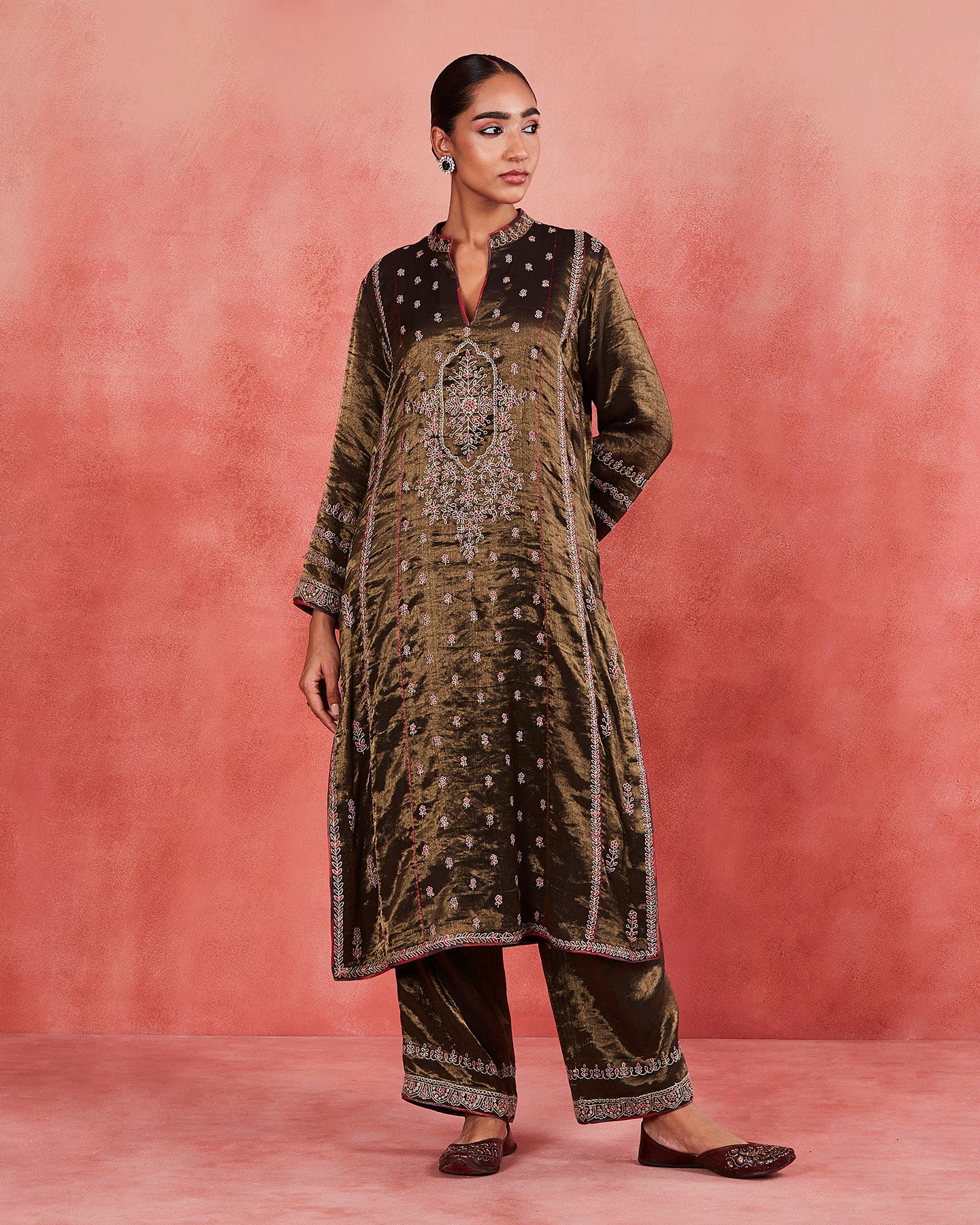 zahira long kurta set