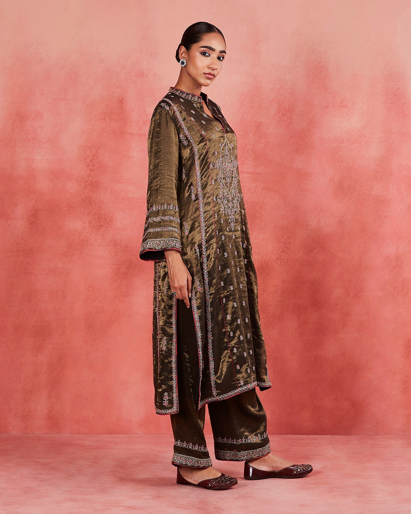 zahira long kurta set