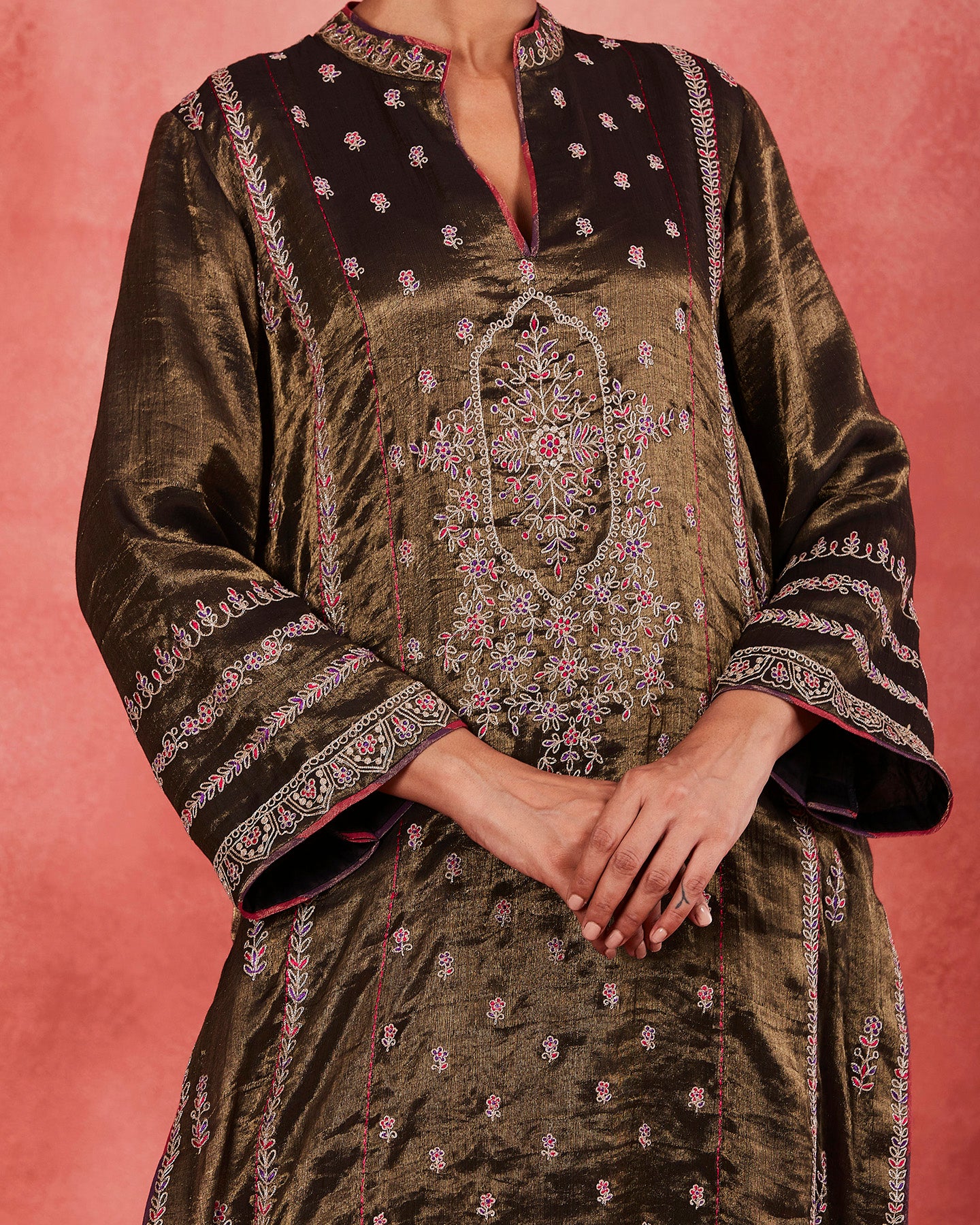 zahira long kurta set