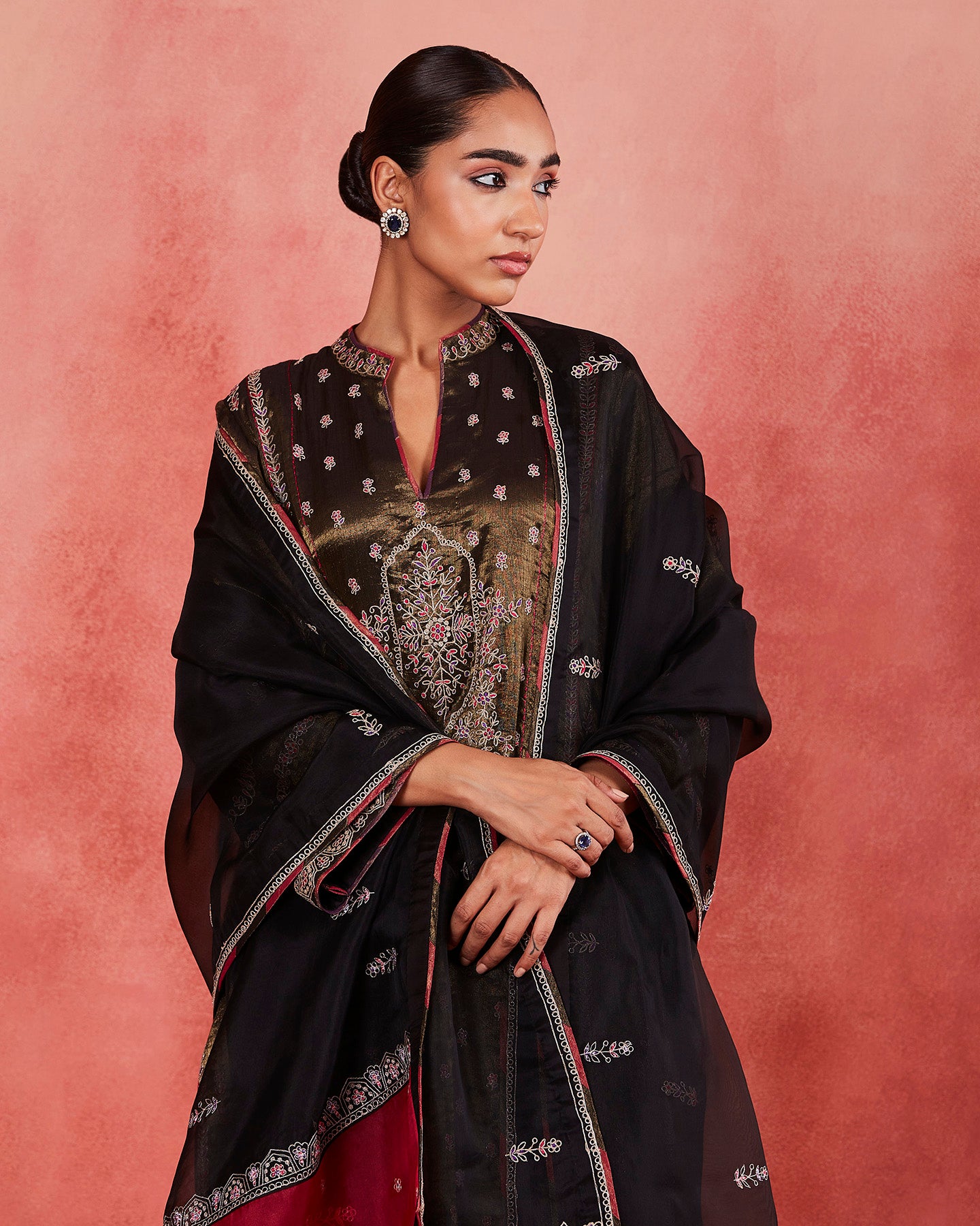 zahira long kurta set