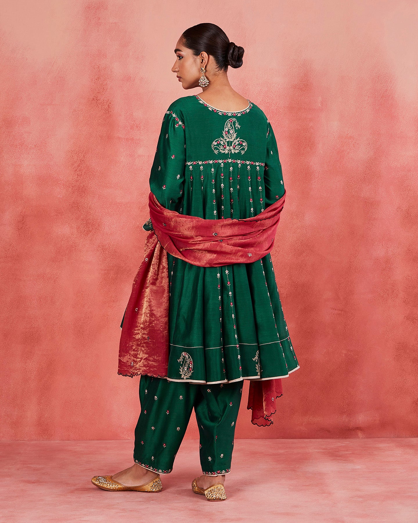 Salima Short Anarkali Set