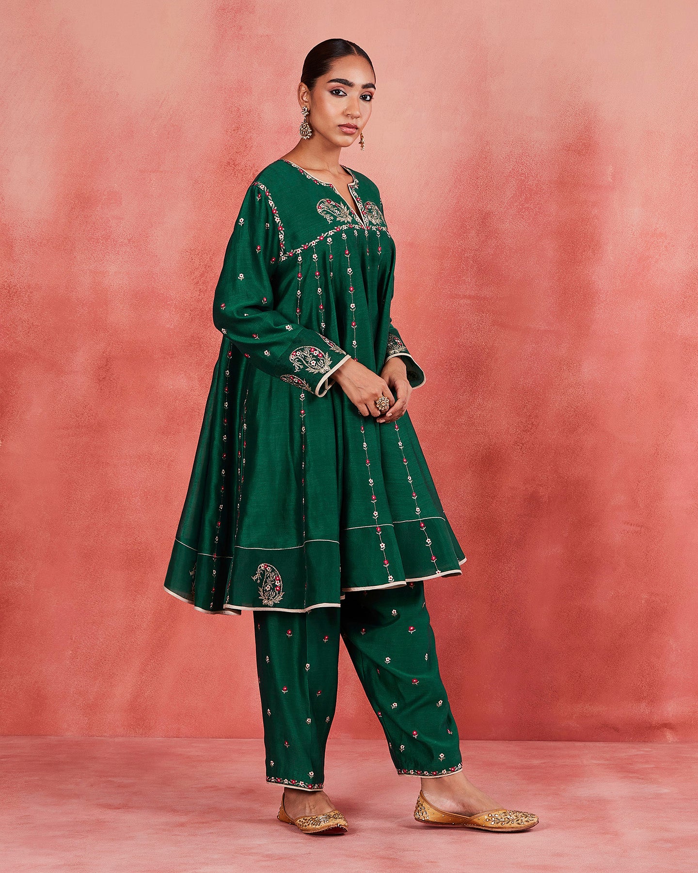 Salima Short Anarkali Set