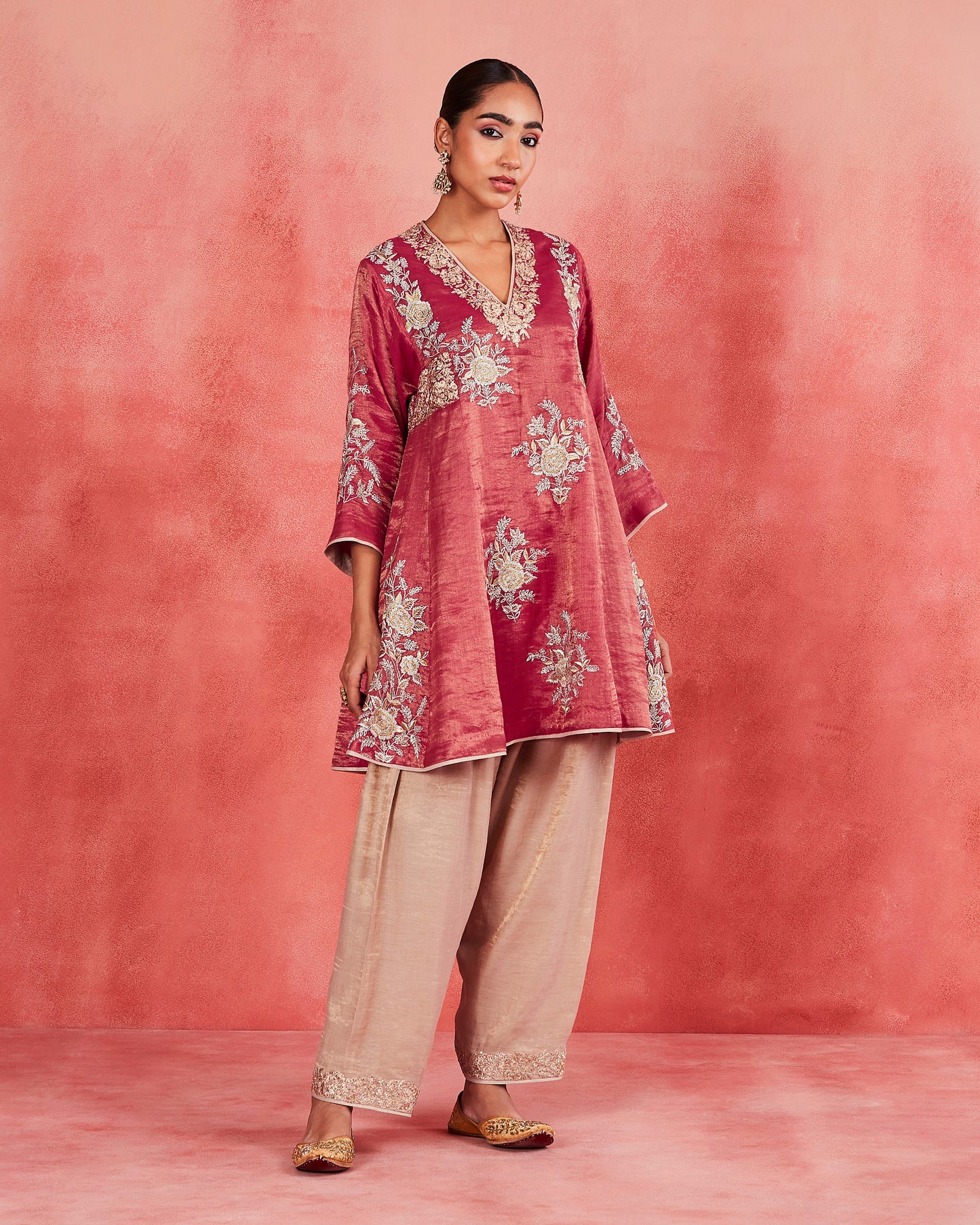 Aafreen Short Kurta Set