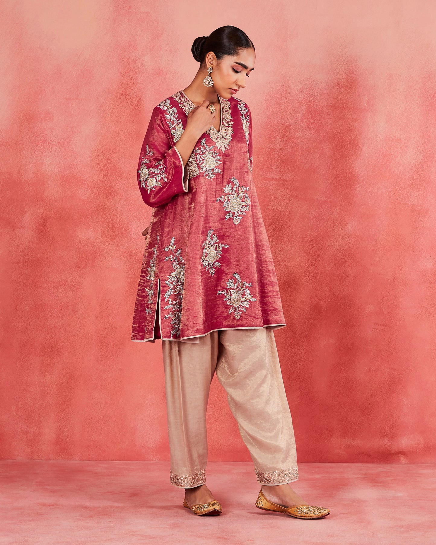 Aafreen Short Kurta Set