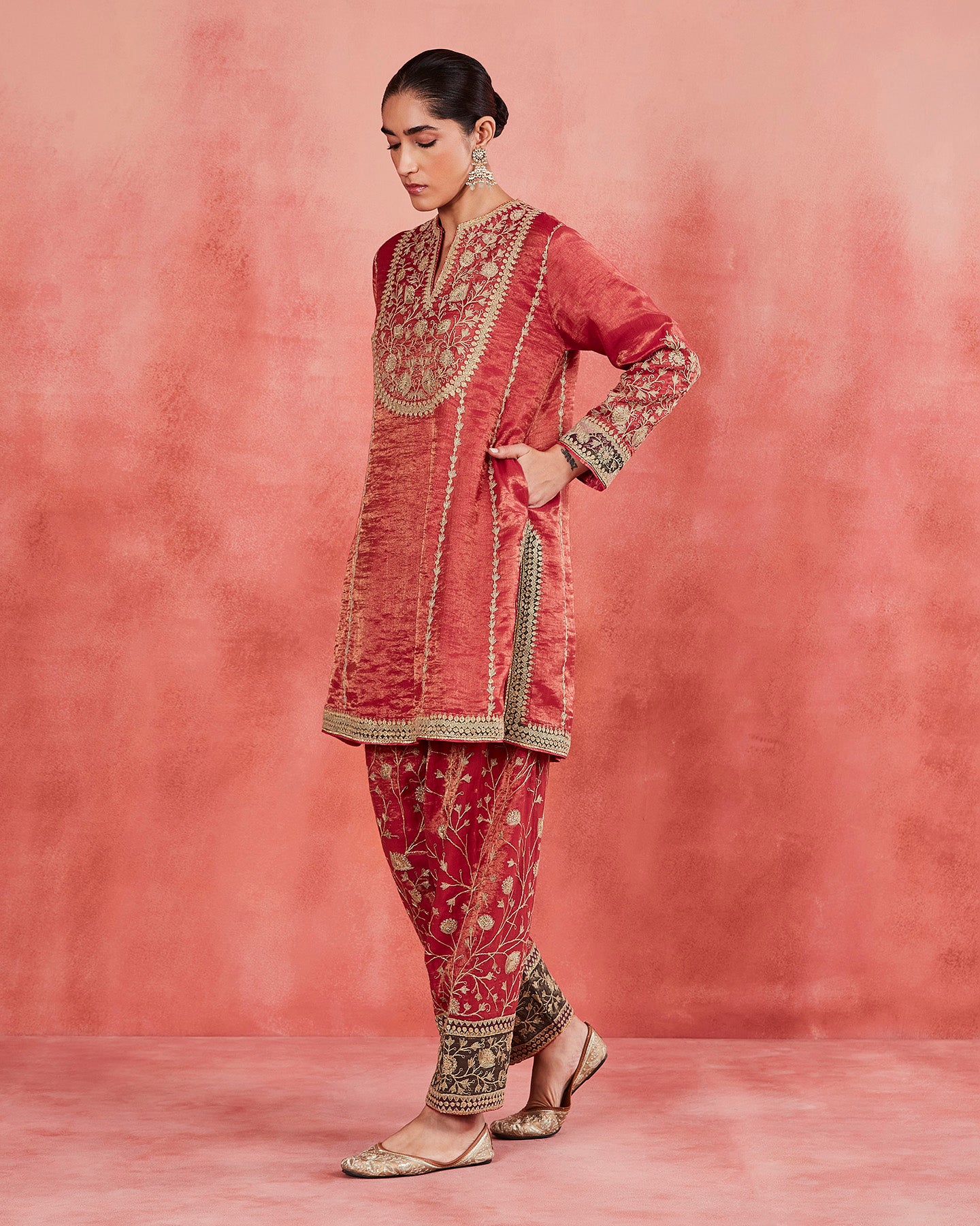 Azra Short Kurta Set