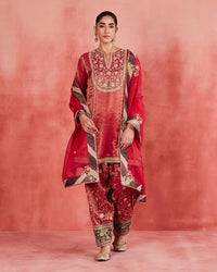 azra short kurta set