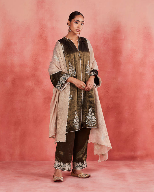 samiya short kurta set