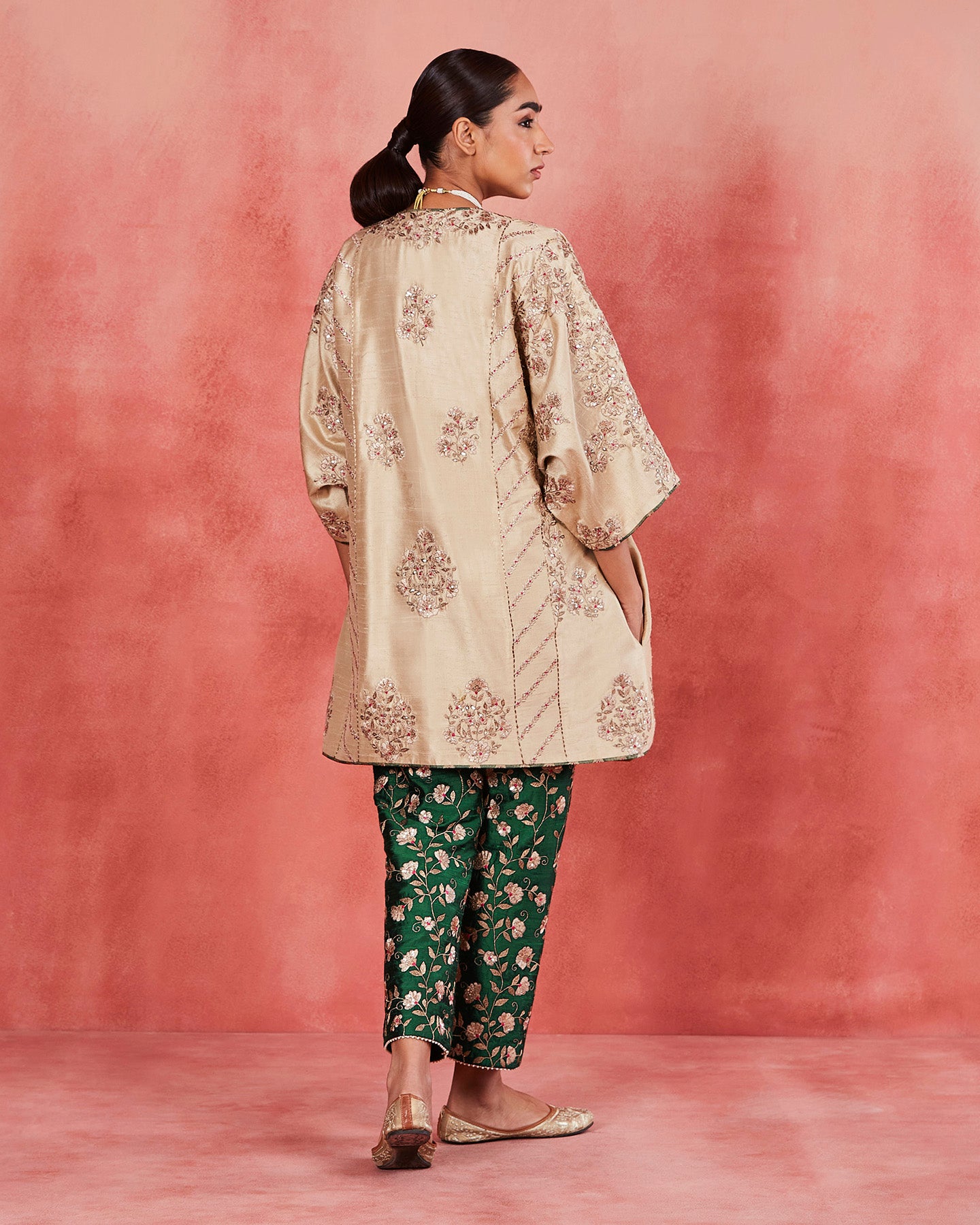 khalida kaftan set