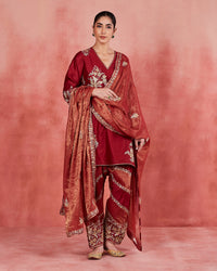 abda short kurta set
