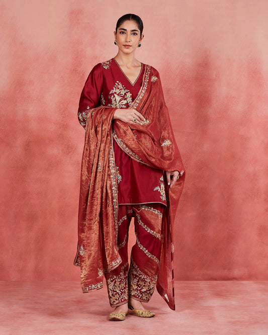 abda short kurta set