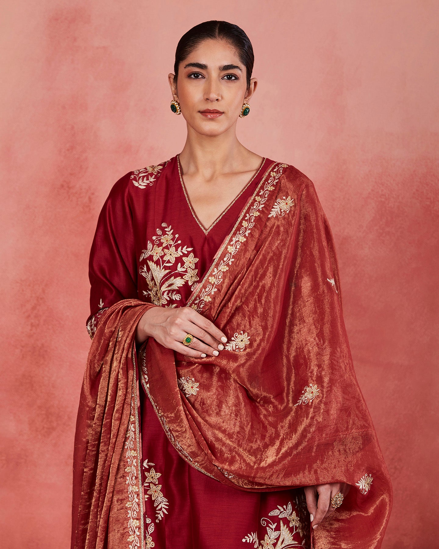 Abda Short Kurta Set