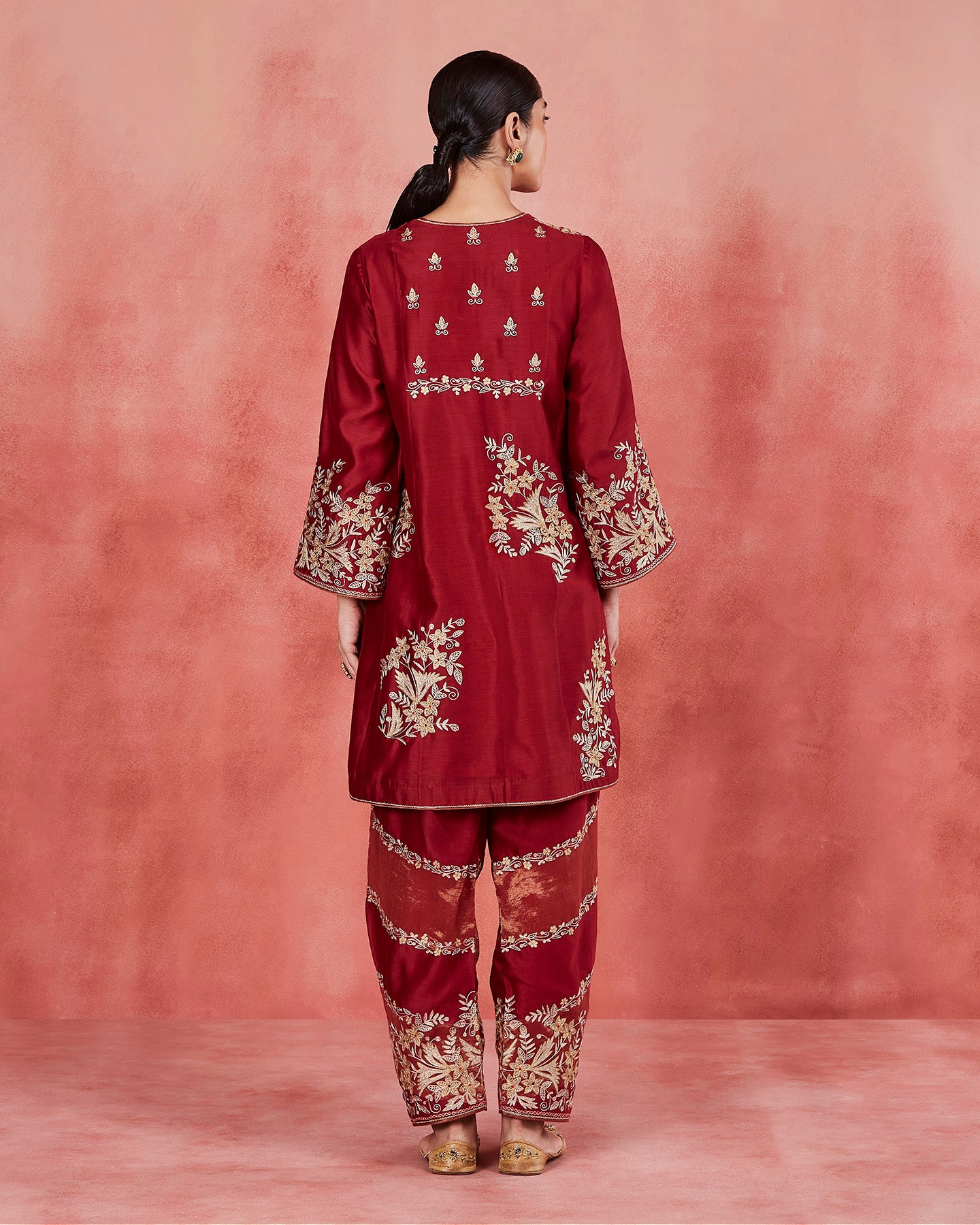 Abda Short Kurta Set