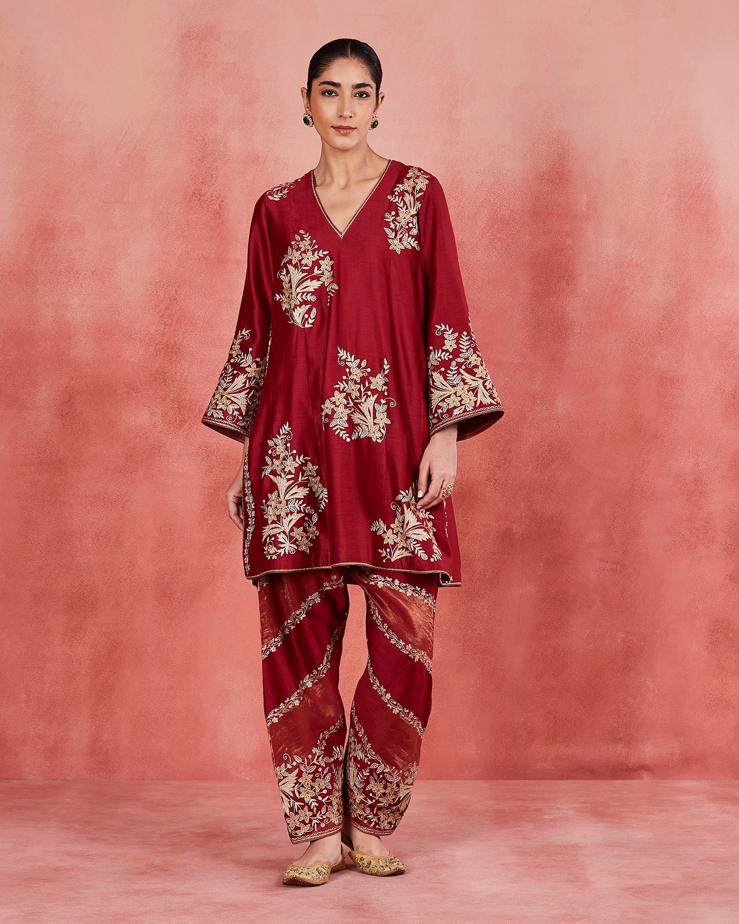 Abda Short Kurta Set