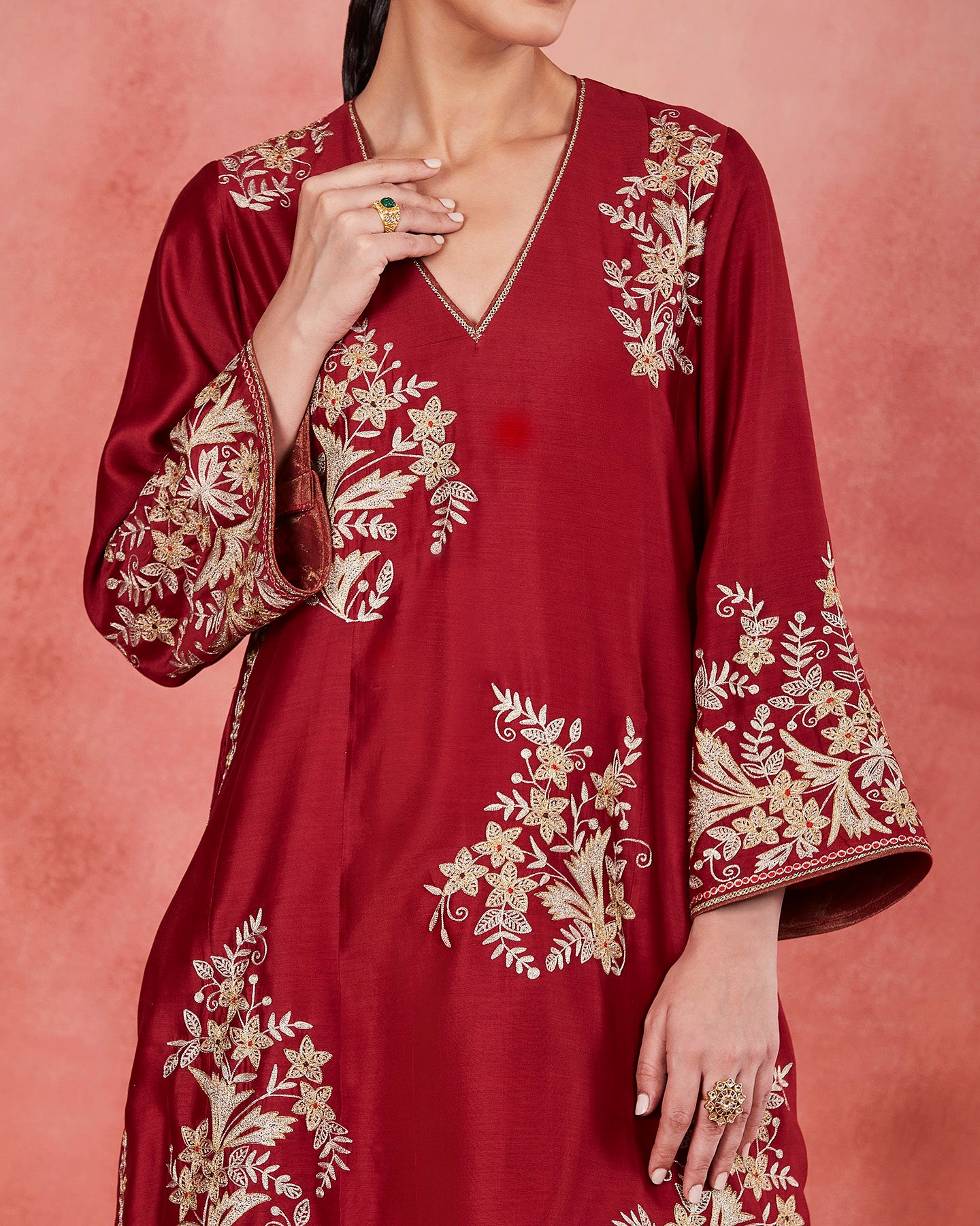 Abda Short Kurta Set