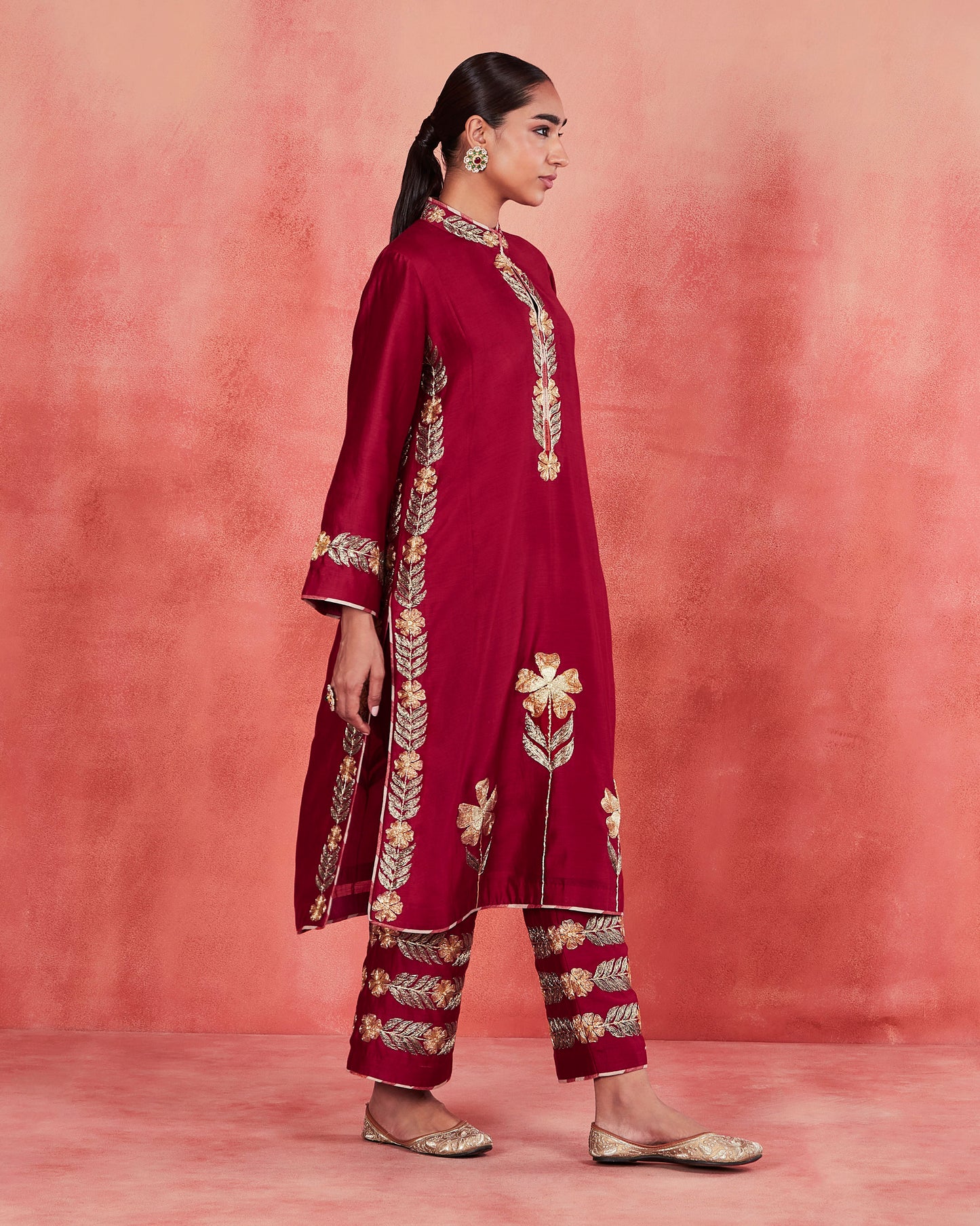 siham long kurta set