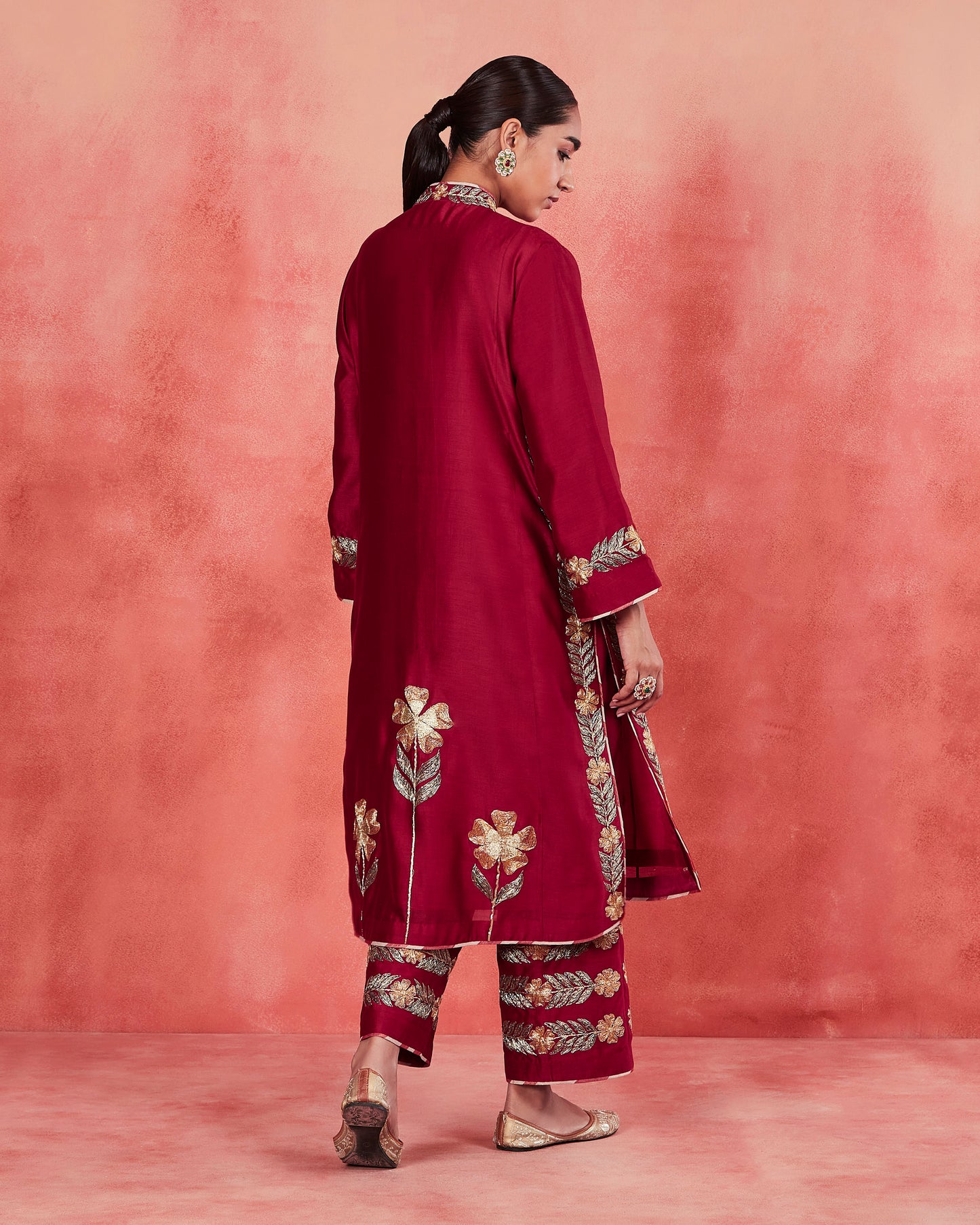 siham long kurta set