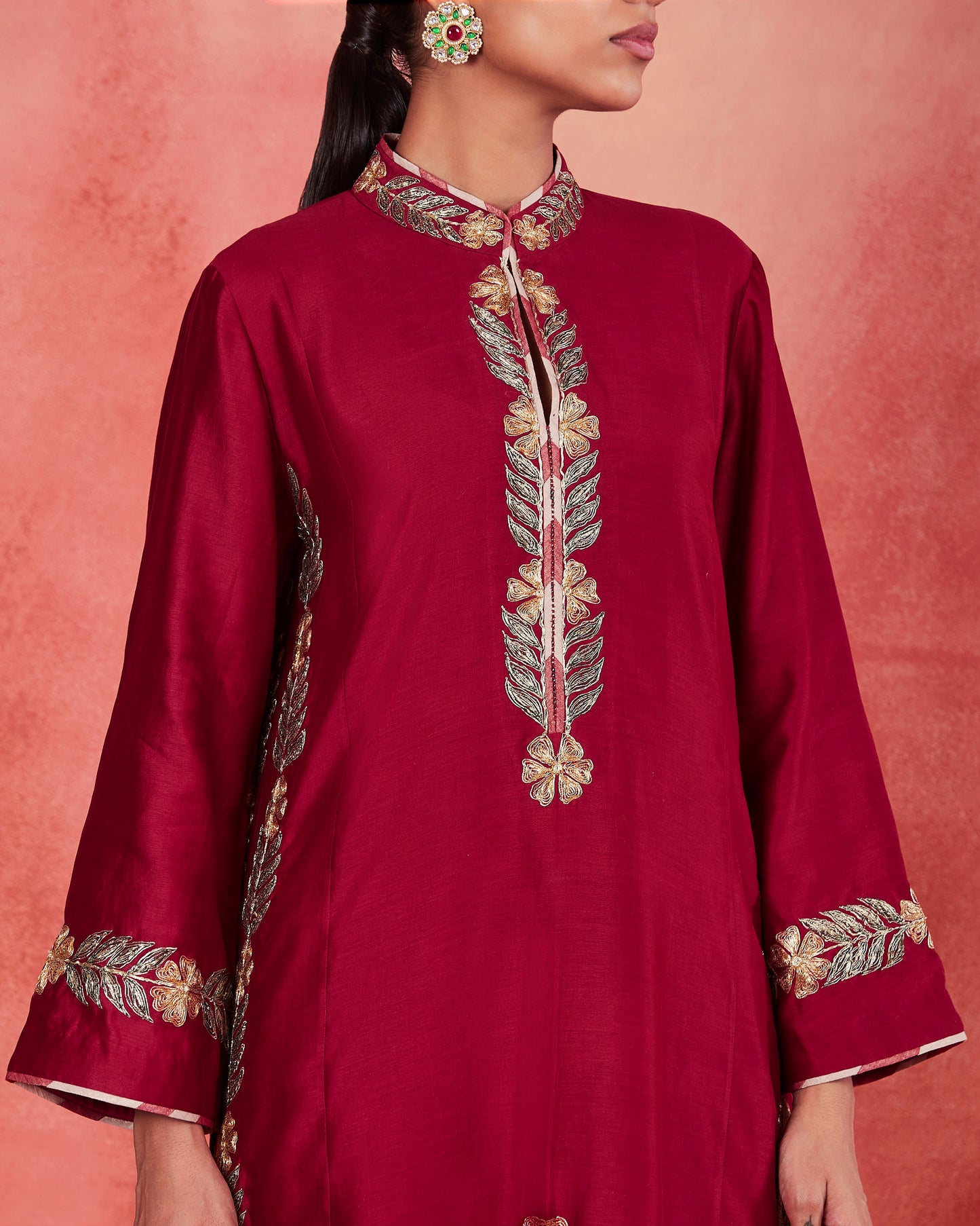 siham long kurta set