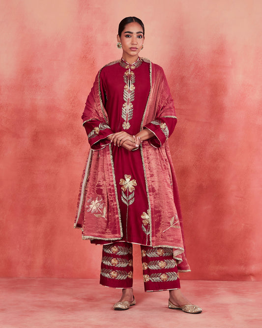 siham long kurta set