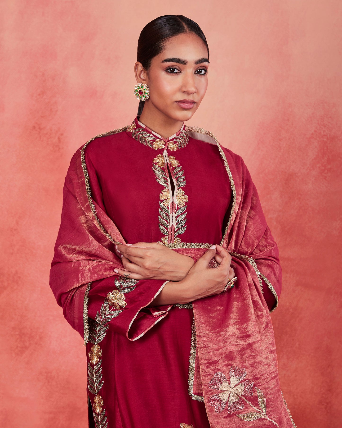 siham long kurta set