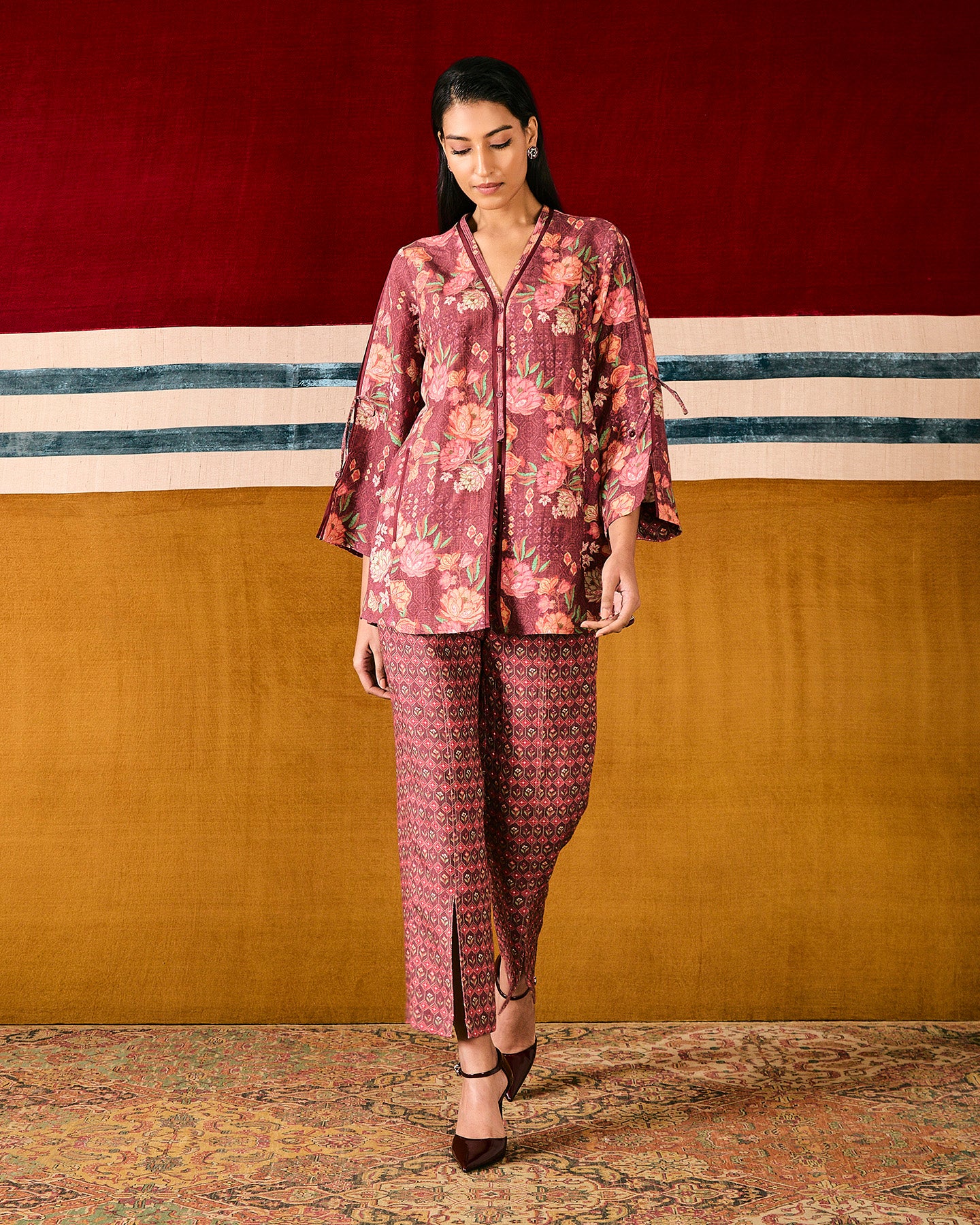scarlet co ordinate set