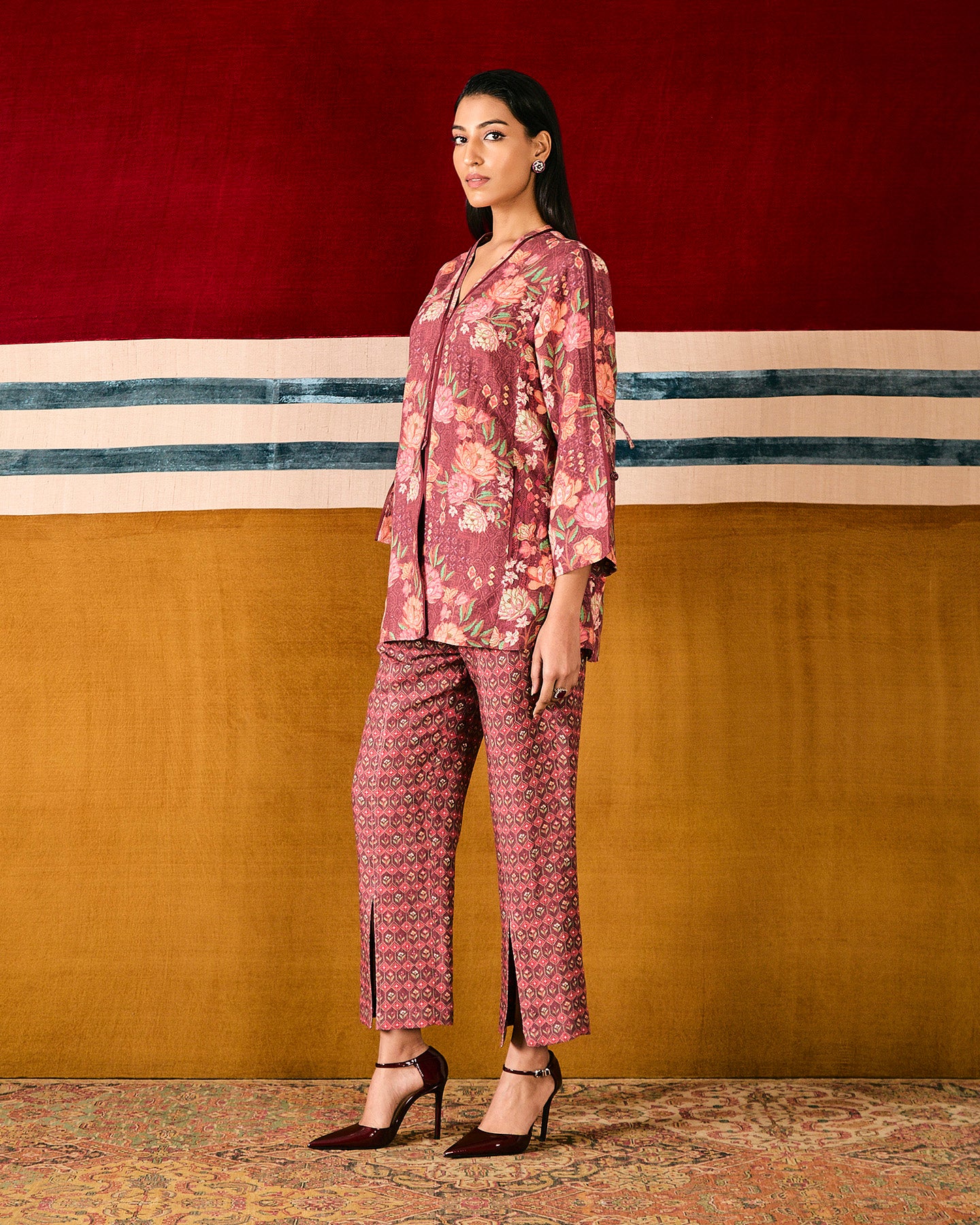 scarlet co ordinate set