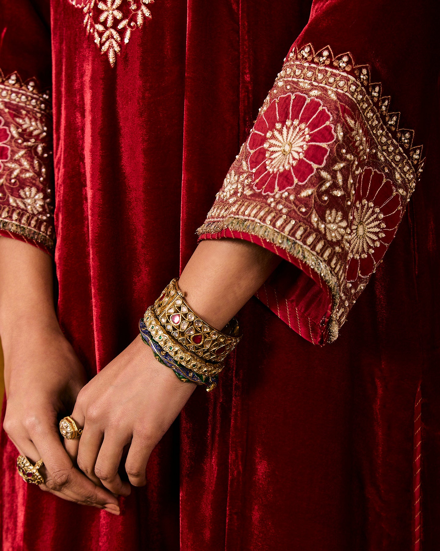 mishika long kurta set