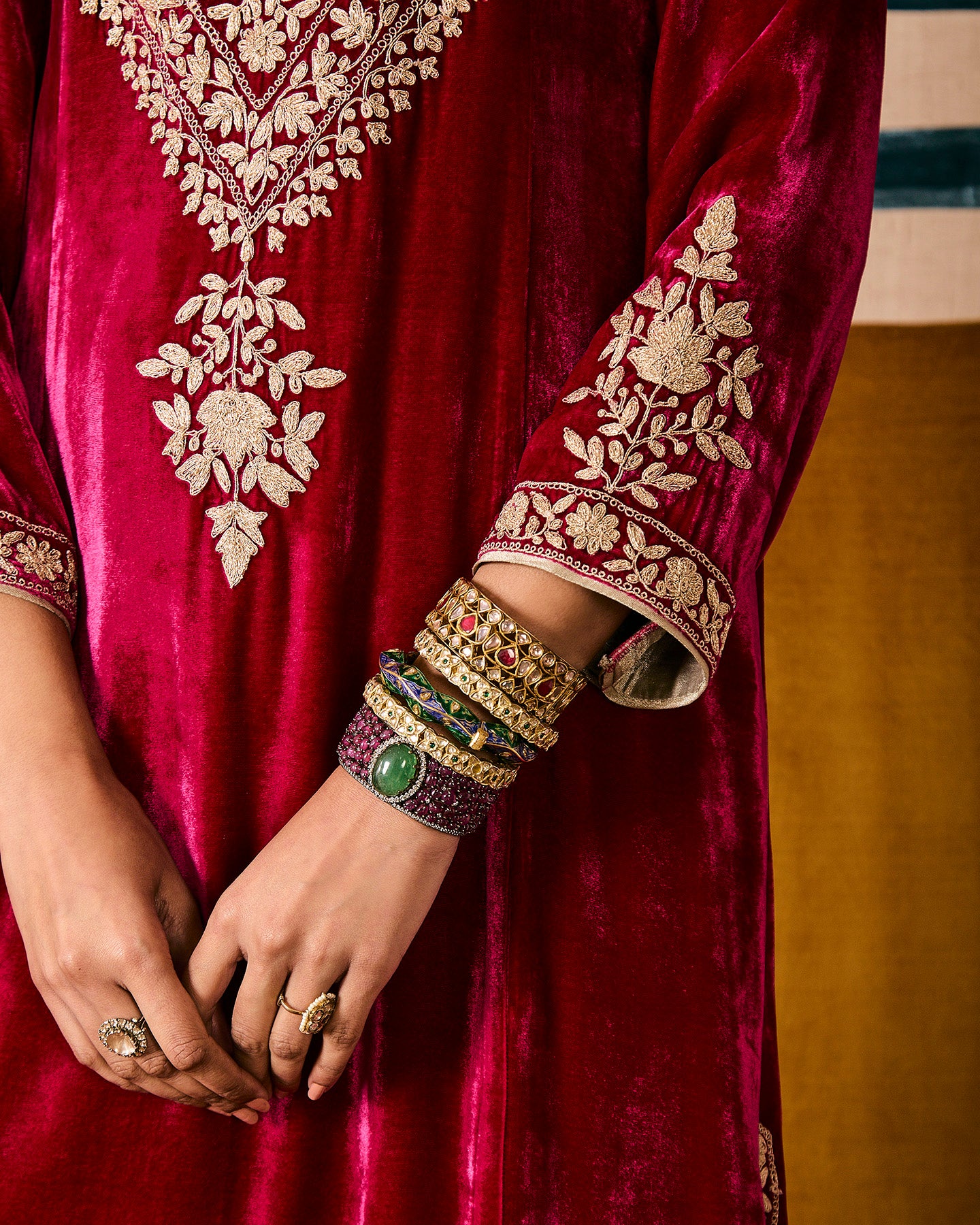 ritvi long kurta set