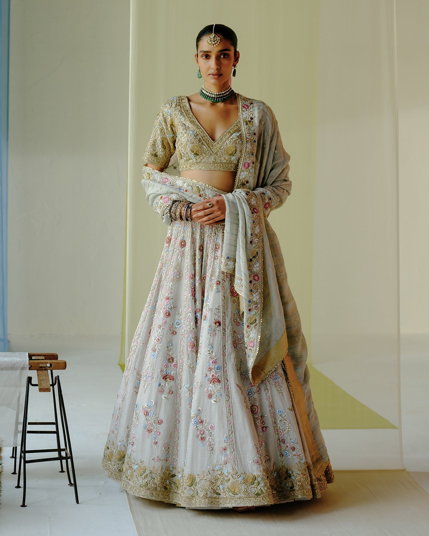 gulaab lehenga set