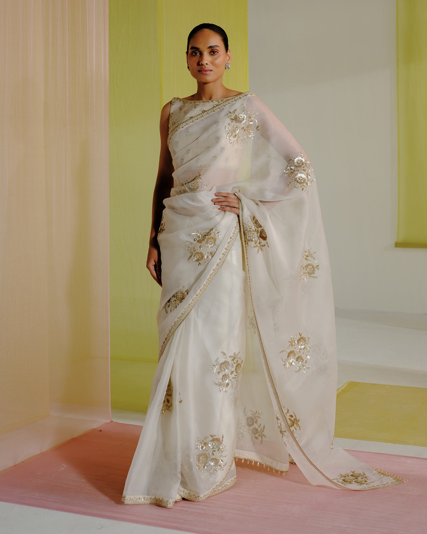 fabia saree set