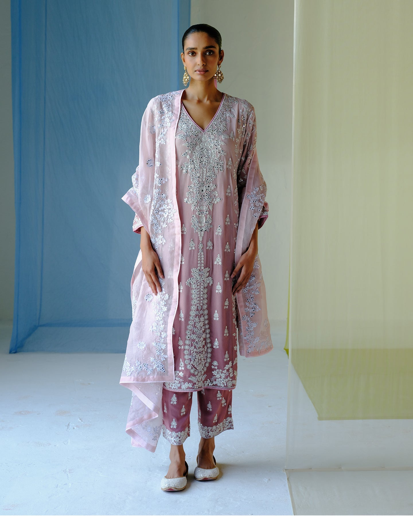 dua long kurta set