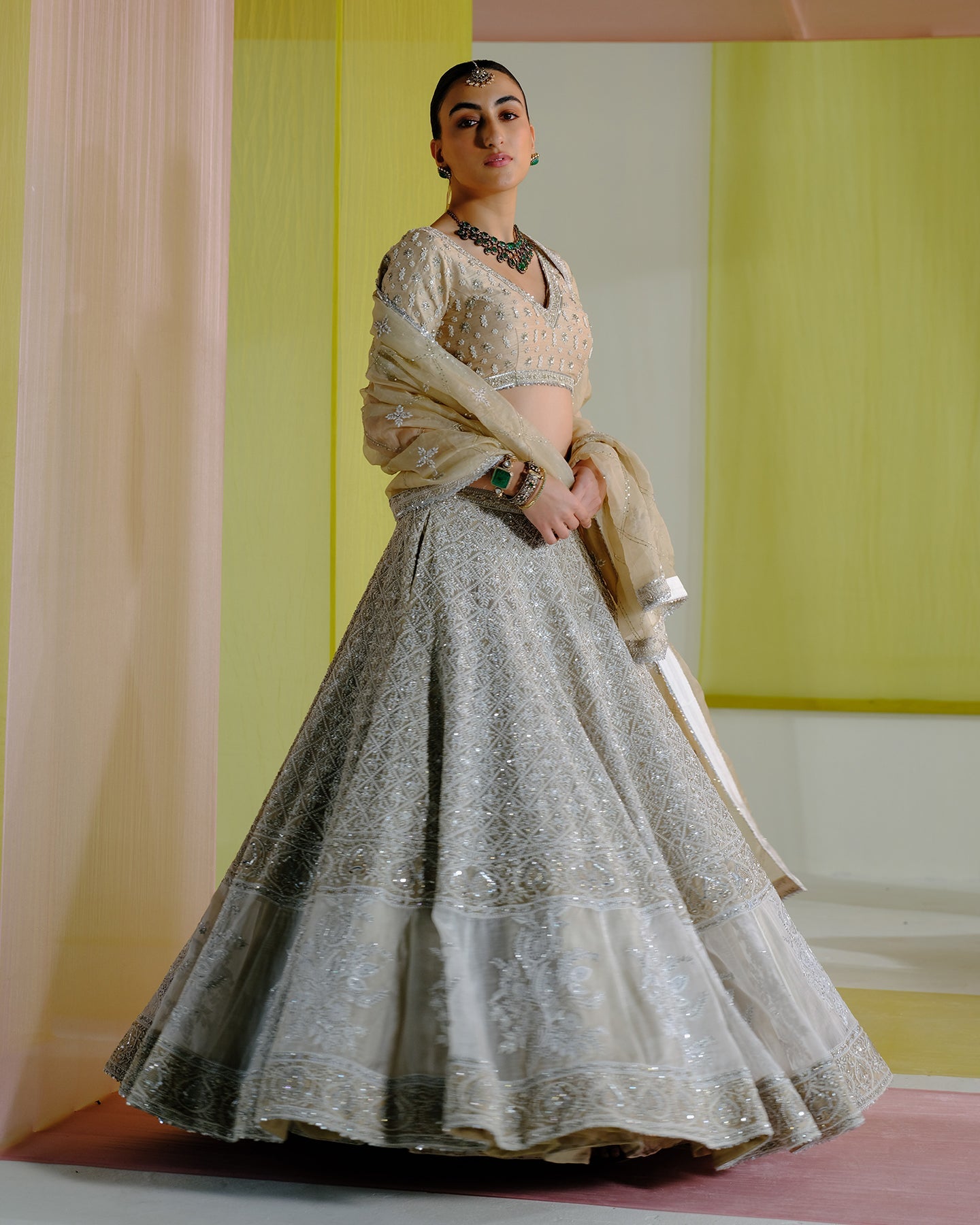 barika lehenga set