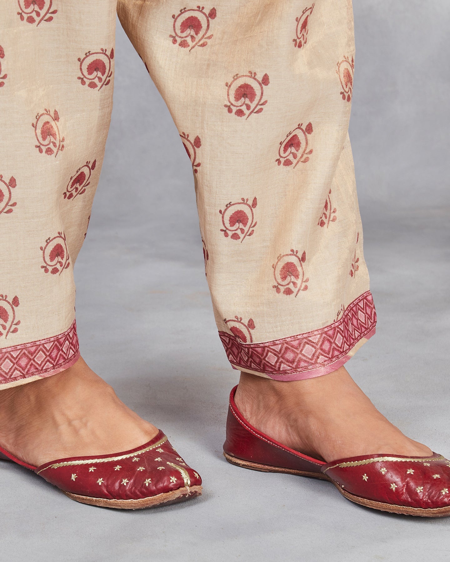 Elma Short Anarkali Set