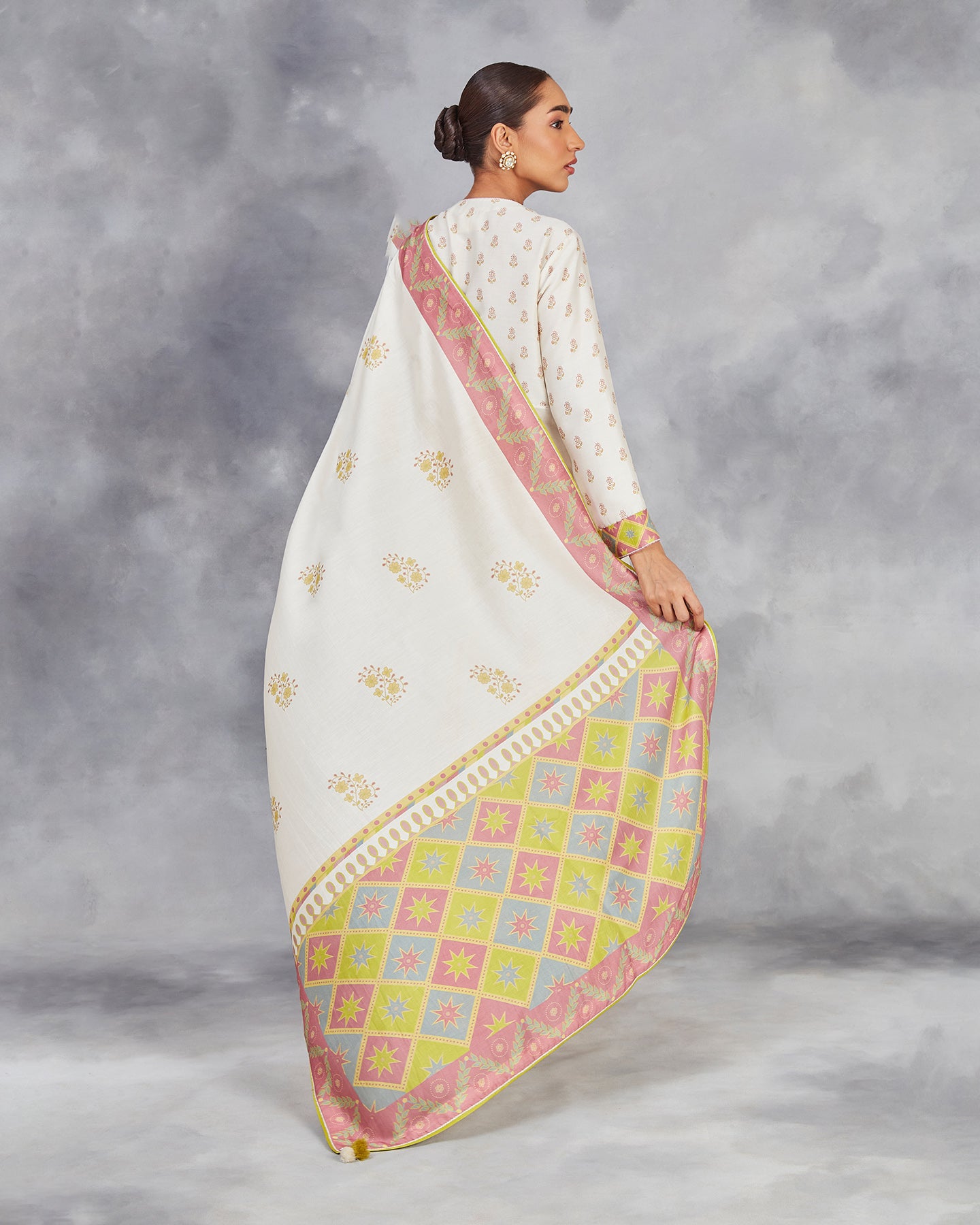 maysa long kurta set