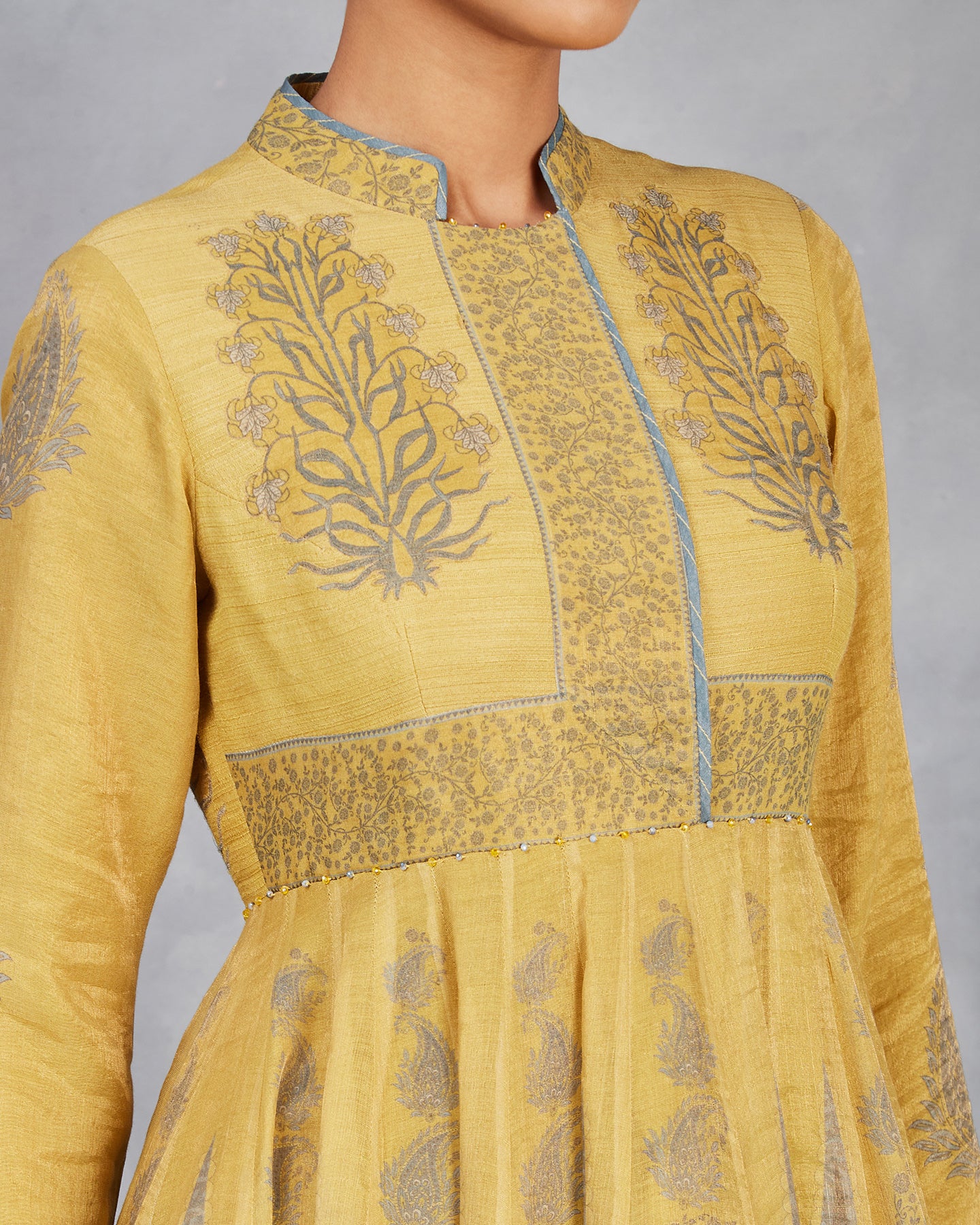 zaira short anarkali set